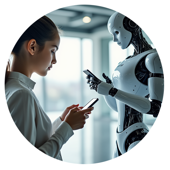 Agentes IA y bots de atención al cliente.