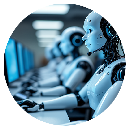 Atención telefónica con IA. Call Center con IA.